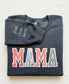 Mama Sweatshirt with Baby Clothes - Personalized Applique Keepsake Crewneck