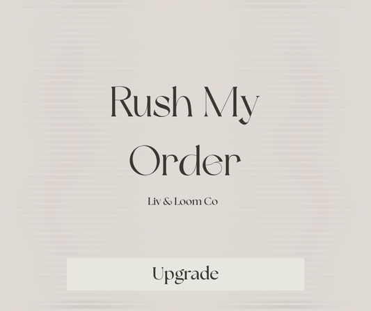 RUSH MY ORDER Upgrade